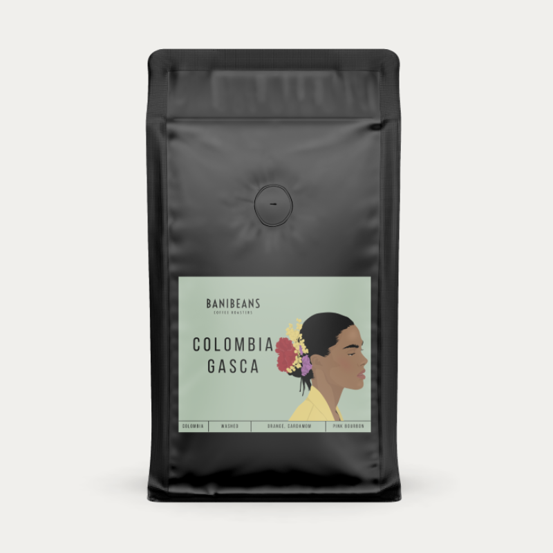 Colombia Gasca - washed pink bourbon