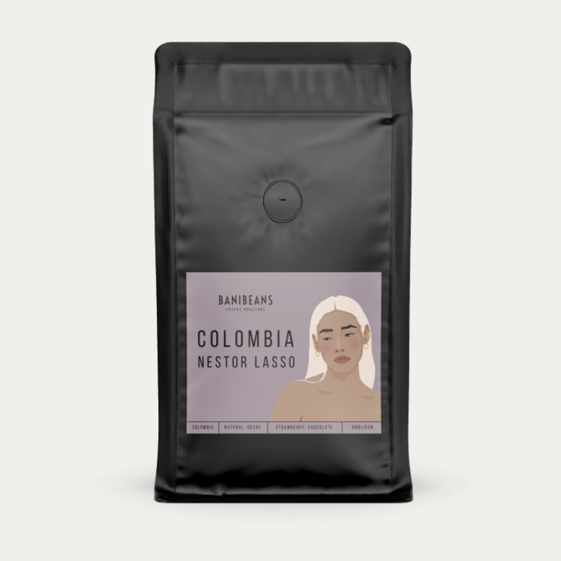 DECAF Colombia Nestor Lasso - natural decaf ombligon