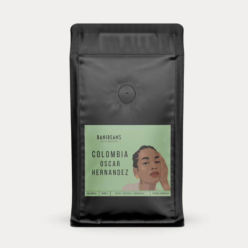 Colombia Oscar Hernandez - ”honey” orange bourbon