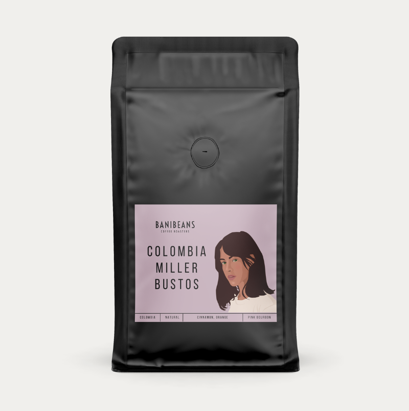 Colombia Miller Bustos - natural pink bourbon