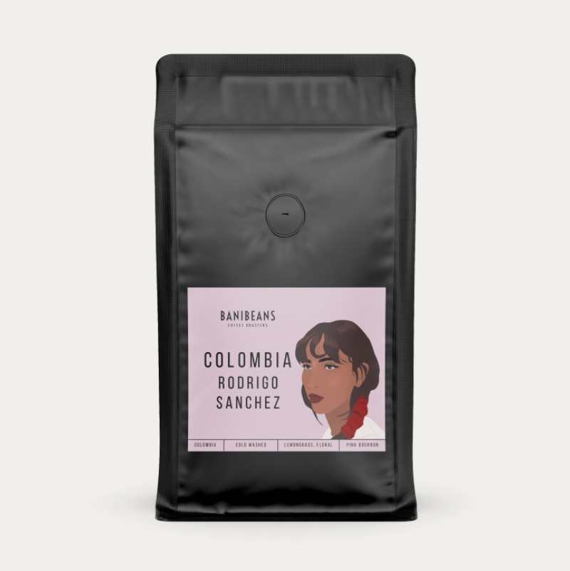 Colombia Rodrigo Sanchez - cold washed pink bourbon